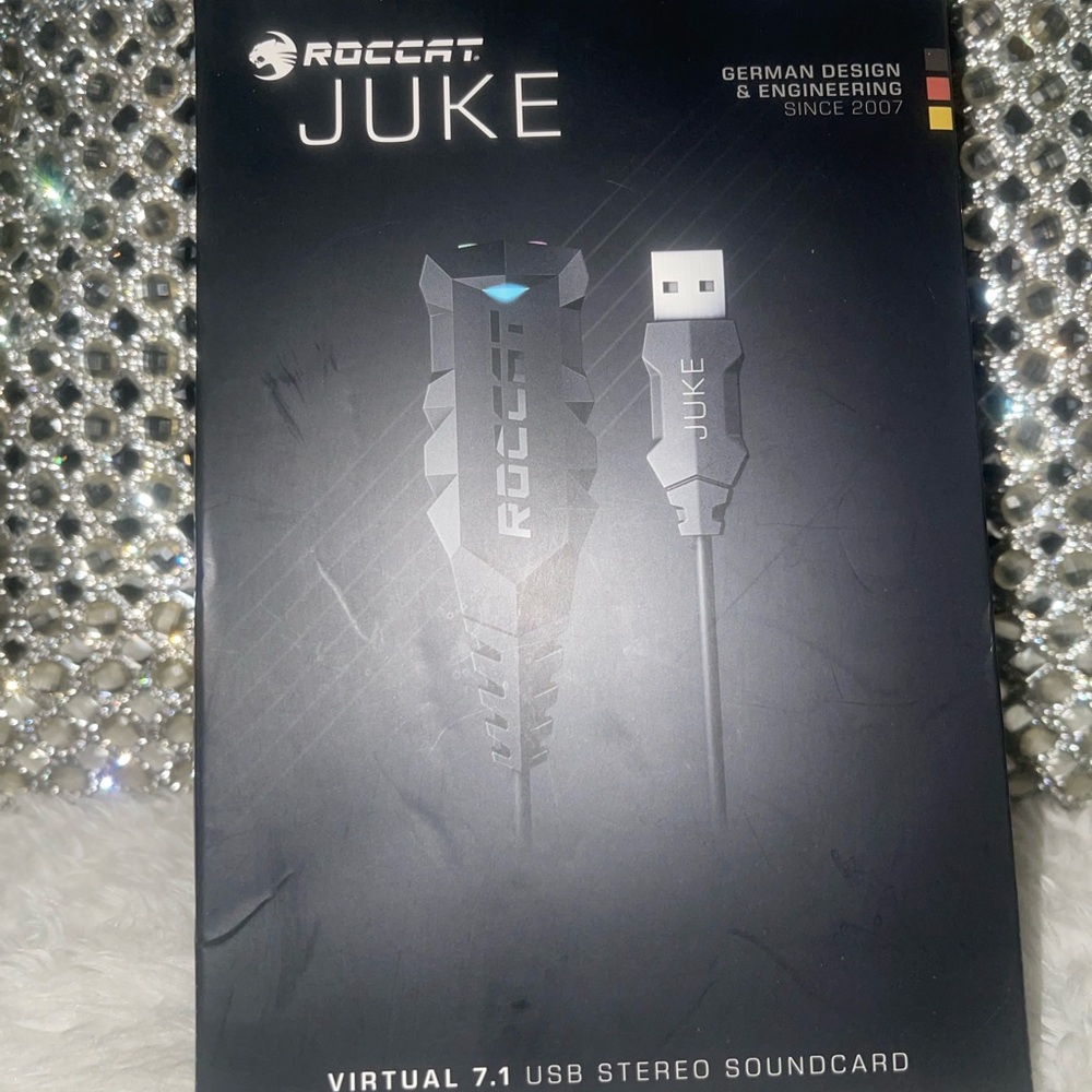 Juke Virtual 7.1 USB Stereo Soundcard - Black